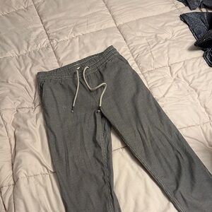 Stylish Gray Ankle Pants